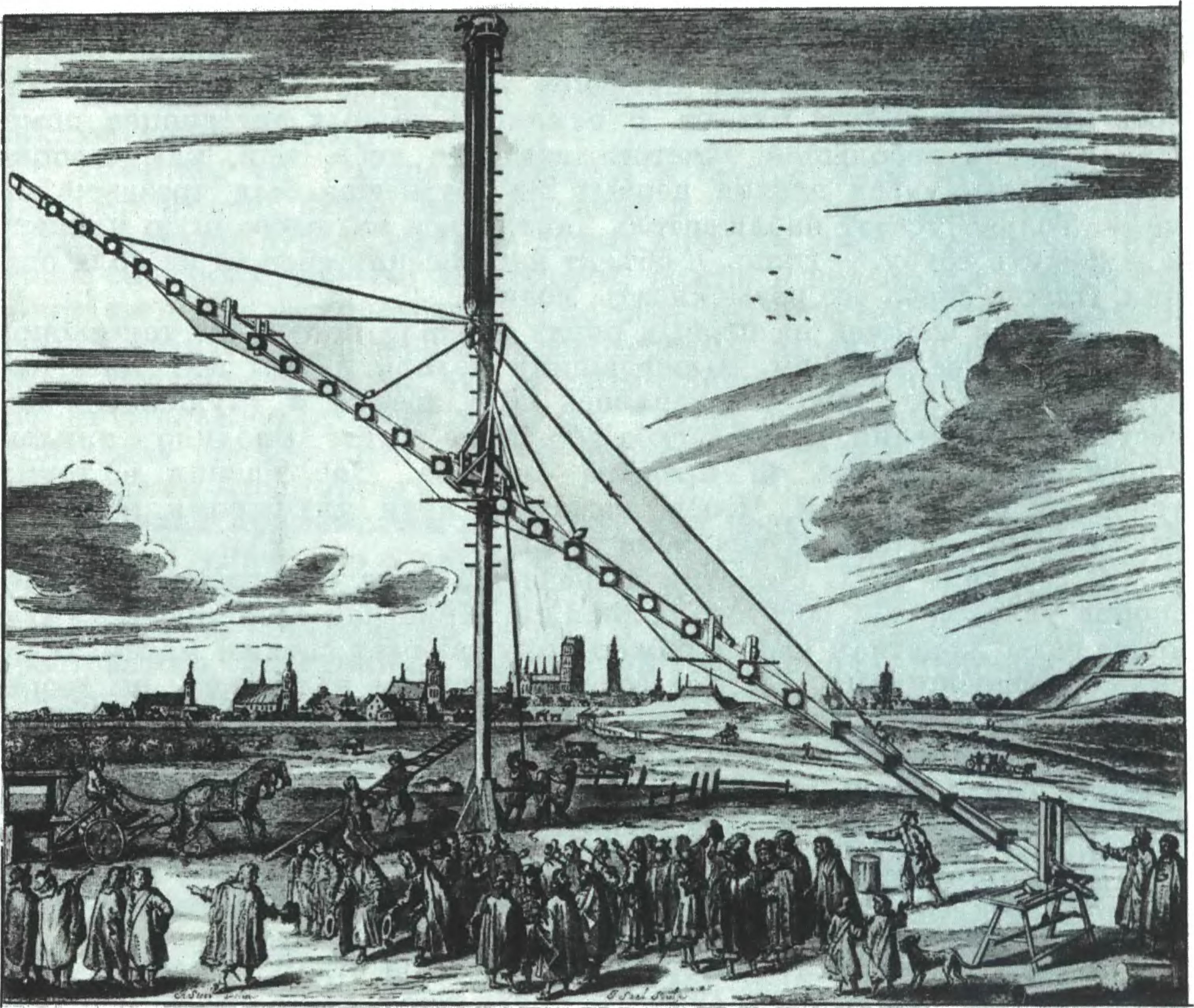 Исполинский телескоп XVII столетия