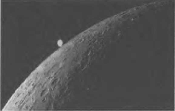 Рис. 5.2. Момент контакта во время покрытия Венеры диском Луны. Фото: Philippe Tosi