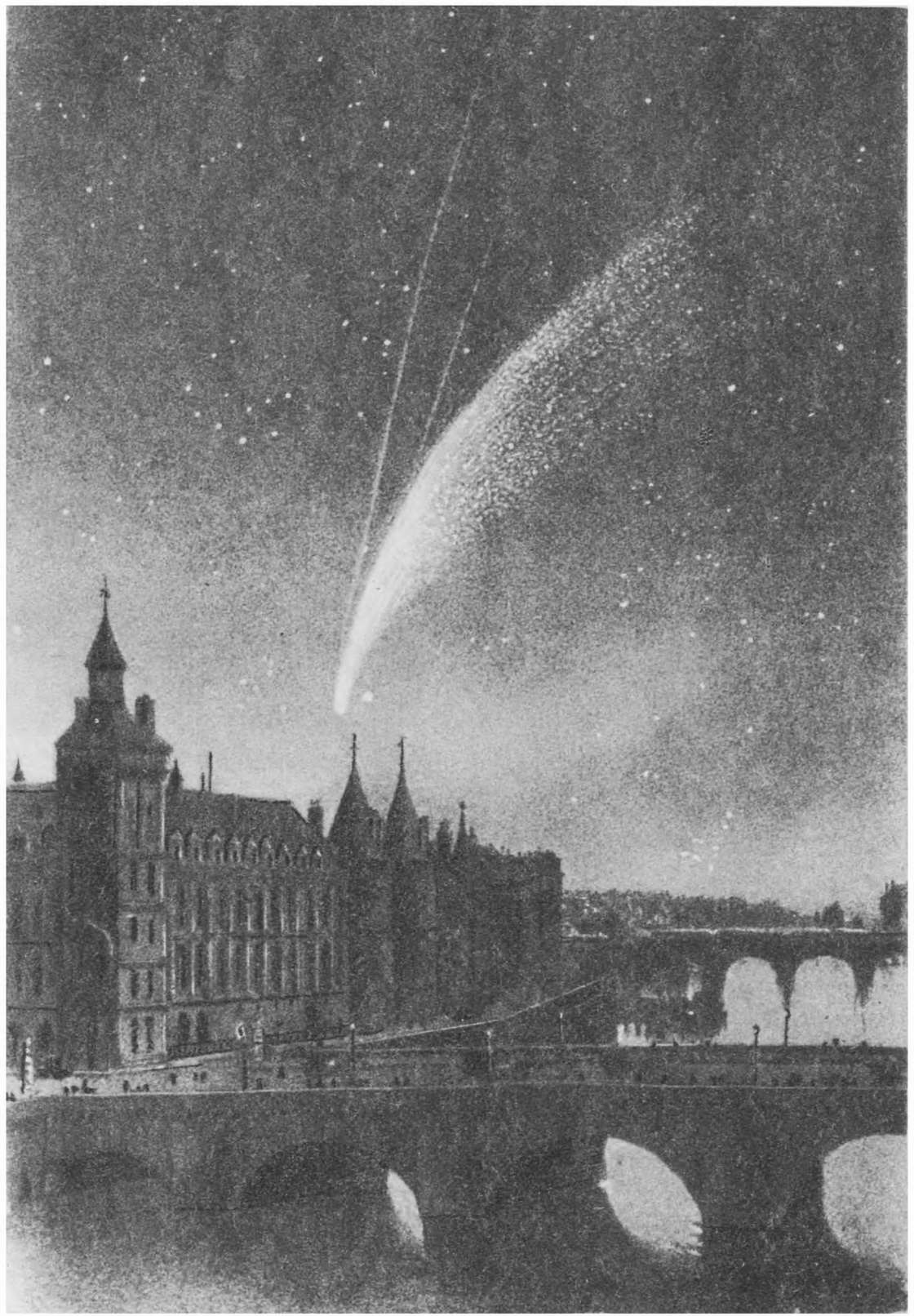 Яркая комета, появившаяся в 1858 году