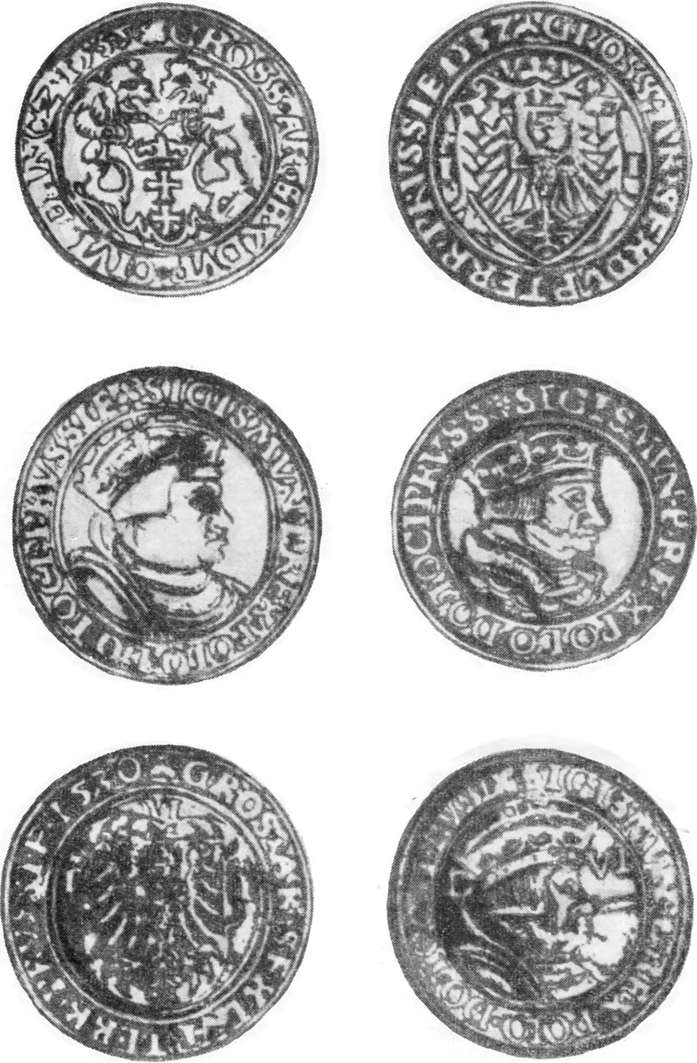 Монеты Королевской Пруссии, чеканившиеся в Торуни и Гданьске