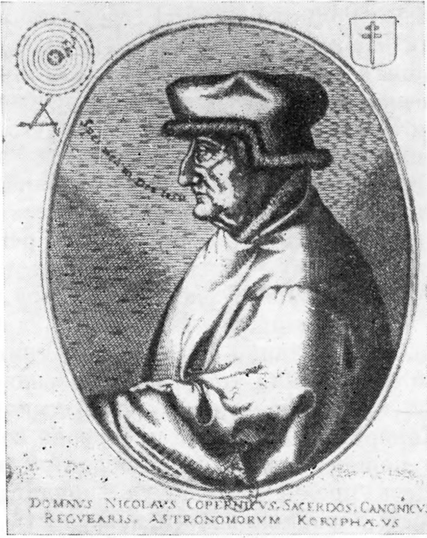 Портрет тюбингенского астронома И. Штефлера, часто ошибочно выдаваемый за портрет Коперника в старости