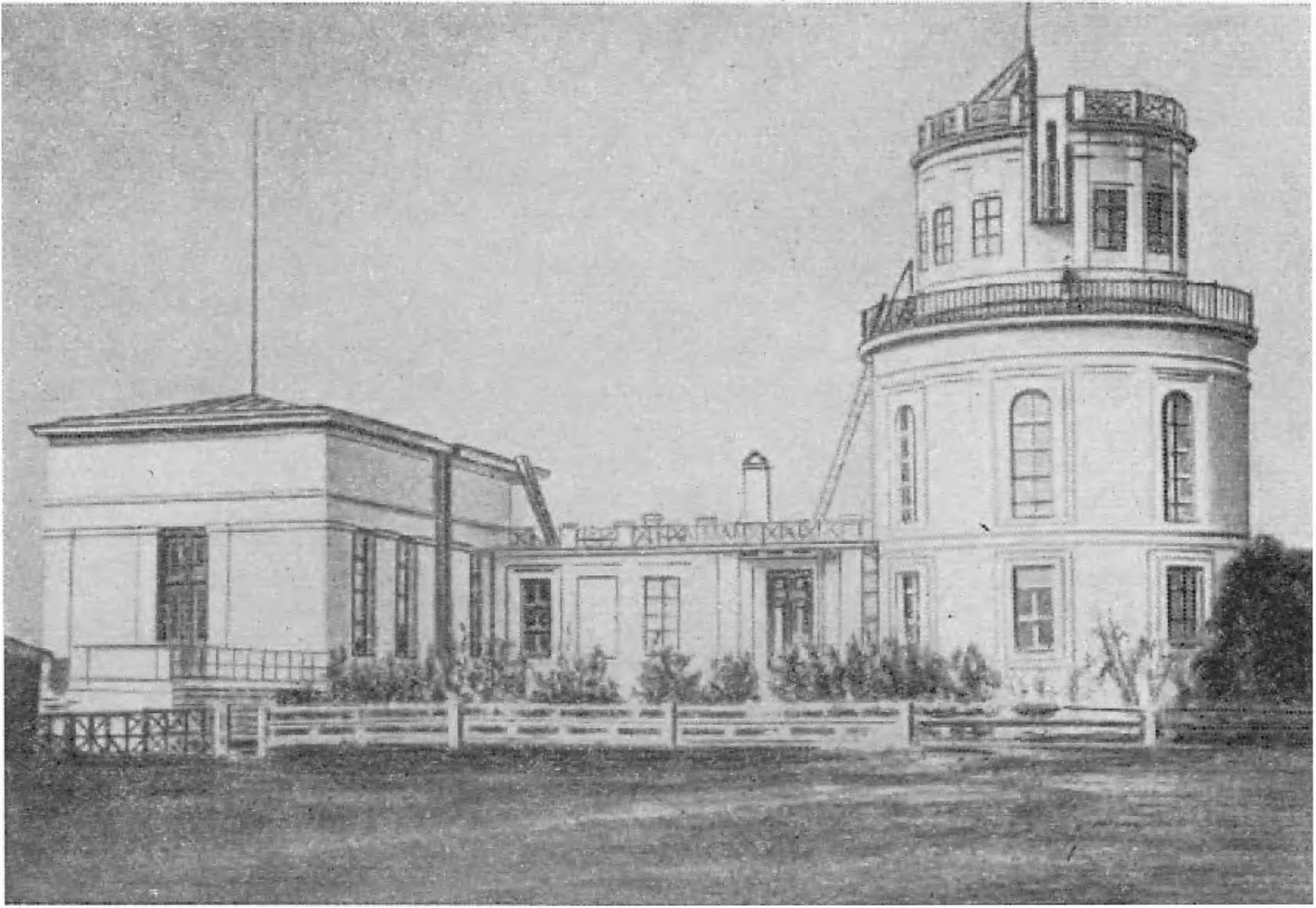 Рис. 43. Московская обсерватория в 1864 г