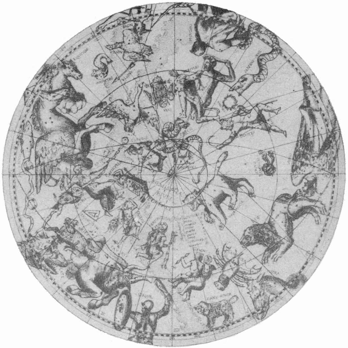 Найденные карты звездного неба. Птолемей Альмагест созвездия. Карта созвездий. Карта созвездий древней Греции. Старая карта звездного неба.